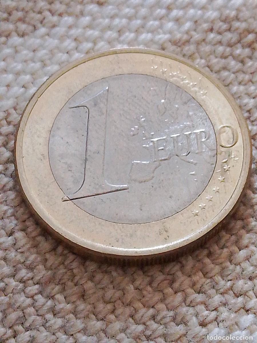 Monedas con errores: Moneda 1 euro Espa&ntilde;a 2020 error , unica - Foto 3