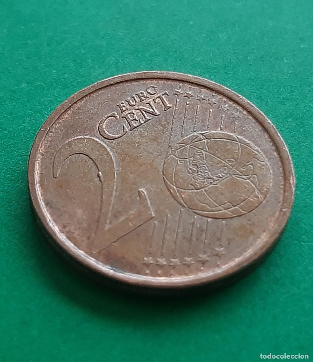 Monedas con errores: (ERROR-ESPA&Ntilde;A)(2000) 2 C&Eacute;NTIMOS CON ERROR. EXCESO DE METAL - Foto 8