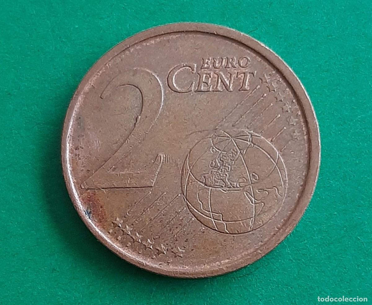 Monedas con errores: (ERROR-ESPA&Ntilde;A)(2000) 2 C&Eacute;NTIMOS CON ERROR. EXCESO DE METAL - Foto 9