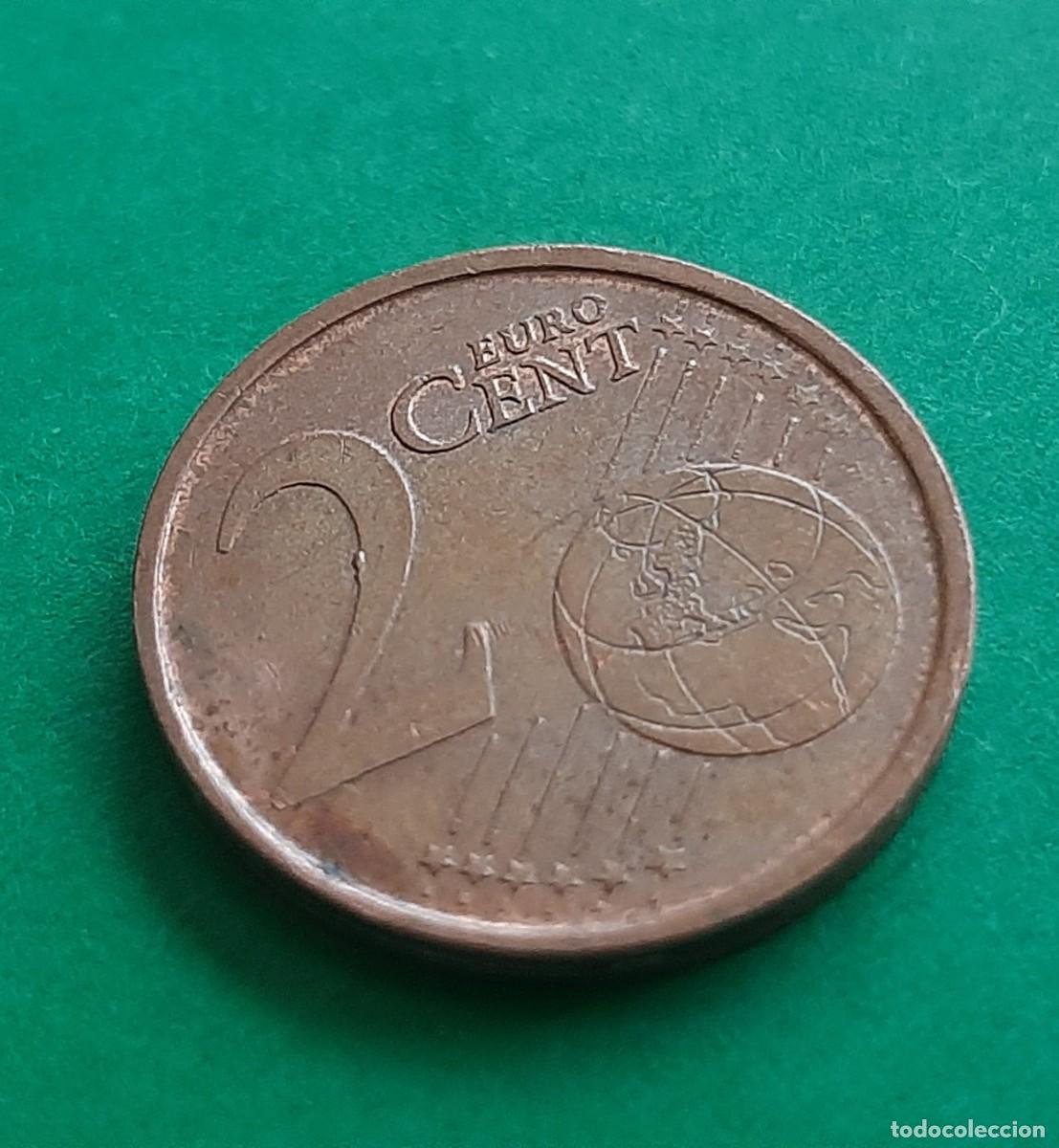 Monedas con errores: (ERROR-ESPA&Ntilde;A)(2000) 2 C&Eacute;NTIMOS CON ERROR. EXCESO DE METAL - Foto 10