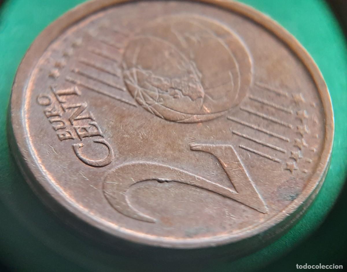 Monedas con errores: (ERROR-ESPA&Ntilde;A)(2000) 2 C&Eacute;NTIMOS CON ERROR. EXCESO DE METAL - Foto 14