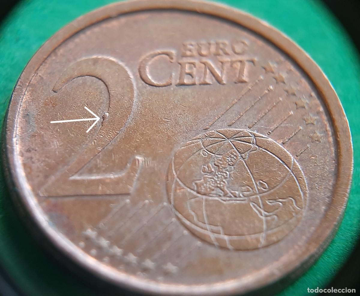 Monedas con errores: (ERROR-ESPA&Ntilde;A)(2000) 2 C&Eacute;NTIMOS CON ERROR. EXCESO DE METAL - Foto 19