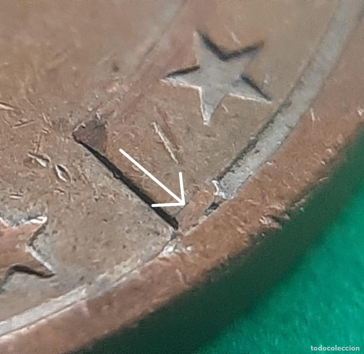 Monedas con errores: (ERROR-ESPA&Ntilde;A)(2004) 5 C&Eacute;NTIMOS CON ERROR. EXCESO DE METAL/PEGOTE - Foto 5