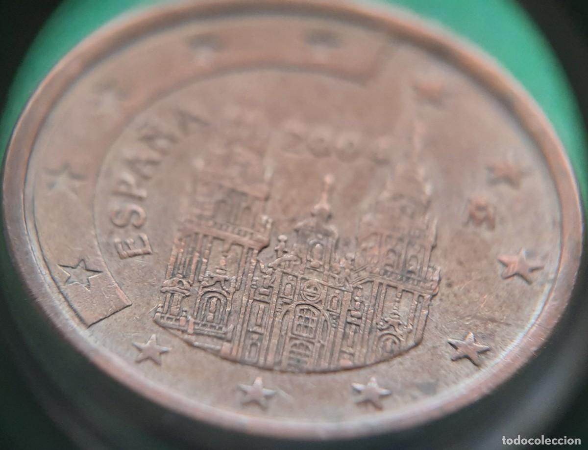 Monedas con errores: (ERROR-ESPA&Ntilde;A)(2004) 5 C&Eacute;NTIMOS CON ERROR. EXCESO DE METAL/PEGOTE - Foto 19