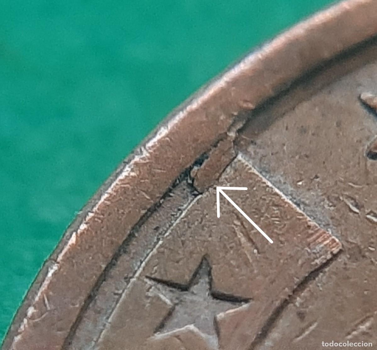 Monedas con errores: (ERROR-ESPA&Ntilde;A)(2004) 5 C&Eacute;NTIMOS CON ERROR. EXCESO DE METAL/PEGOTE - Foto 21