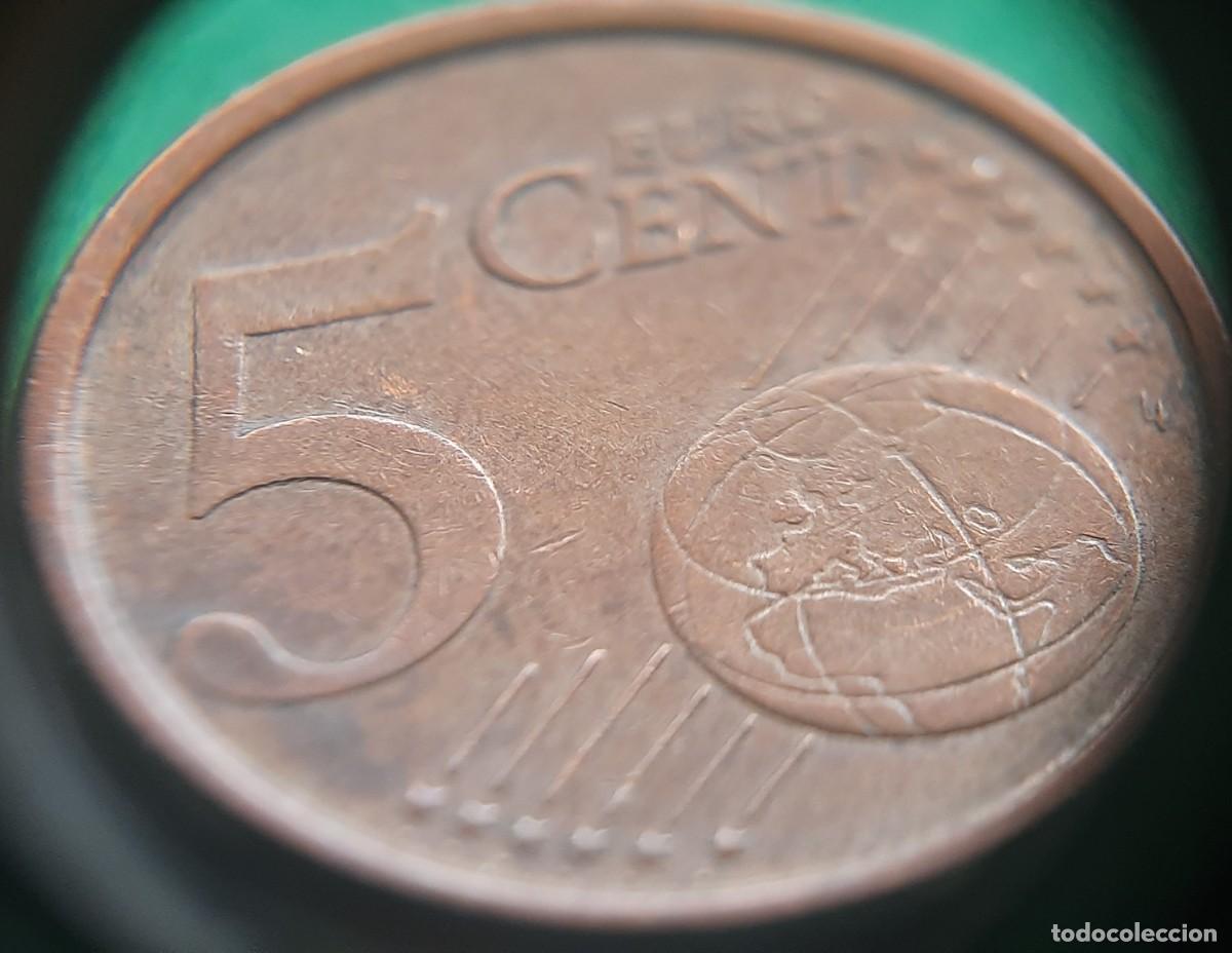 Monedas con errores: (ERROR-ESPA&Ntilde;A)(2004) 5 C&Eacute;NTIMOS CON ERROR. EXCESO DE METAL/PEGOTE - Foto 24