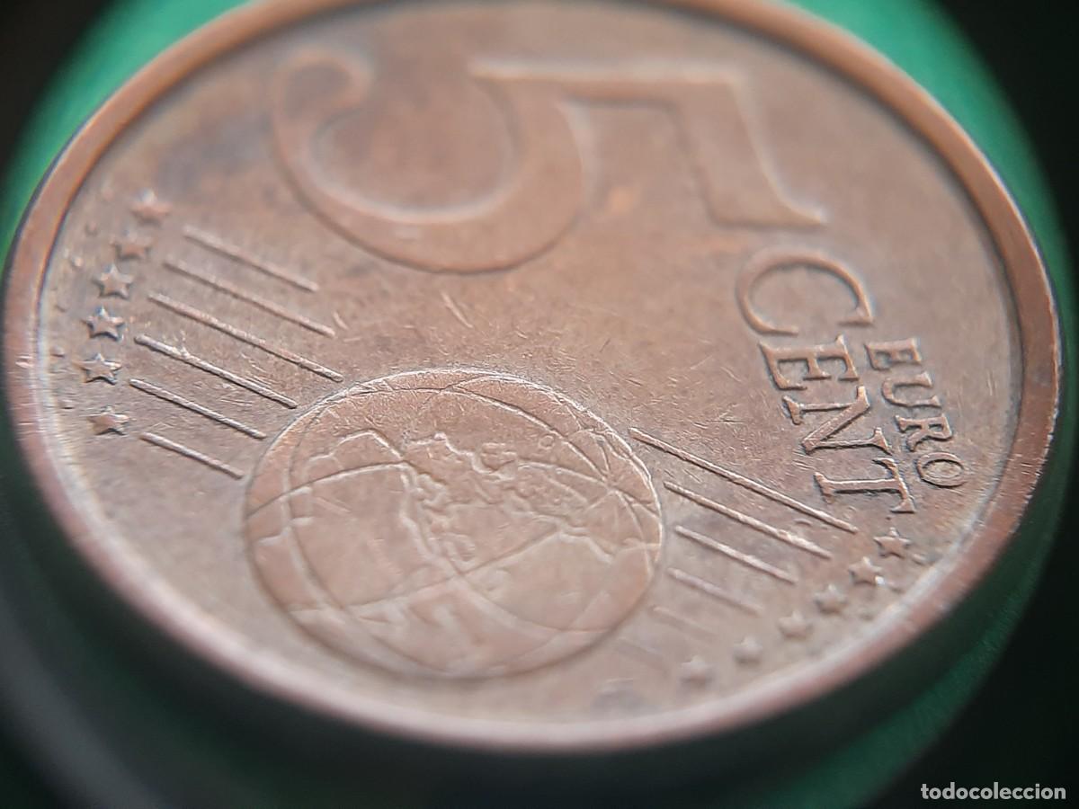 Monedas con errores: (ERROR-ESPA&Ntilde;A)(2004) 5 C&Eacute;NTIMOS CON ERROR. EXCESO DE METAL/PEGOTE - Foto 25