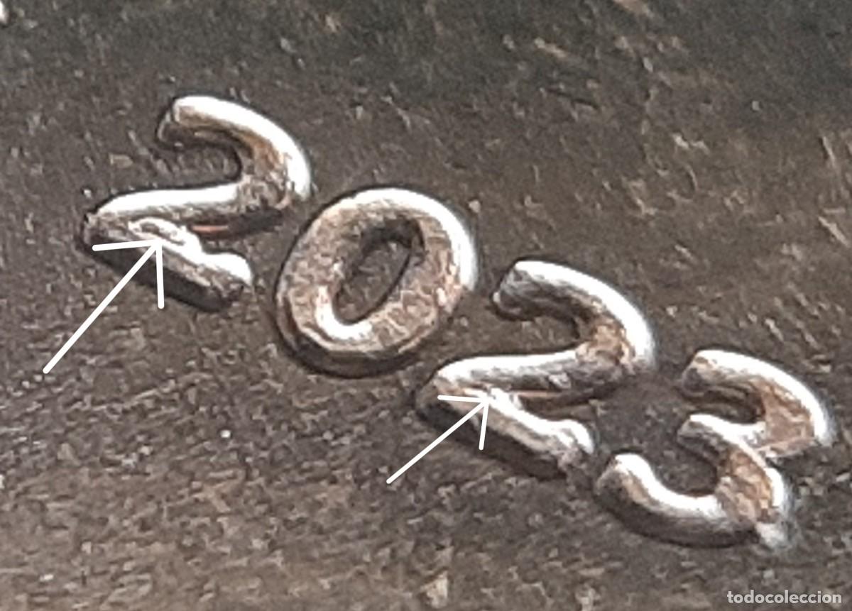Monedas con errores: (ERROR-ESPA&Ntilde;A)(2023) 5 C&Eacute;NTIMOS CON ERROR. EXCESO DE METAL/PEGOTE - Foto 1