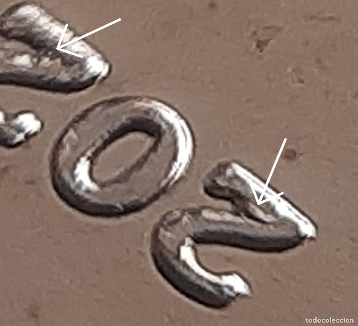 Monedas con errores: (ERROR-ESPA&Ntilde;A)(2023) 5 C&Eacute;NTIMOS CON ERROR. EXCESO DE METAL/PEGOTE - Foto 8
