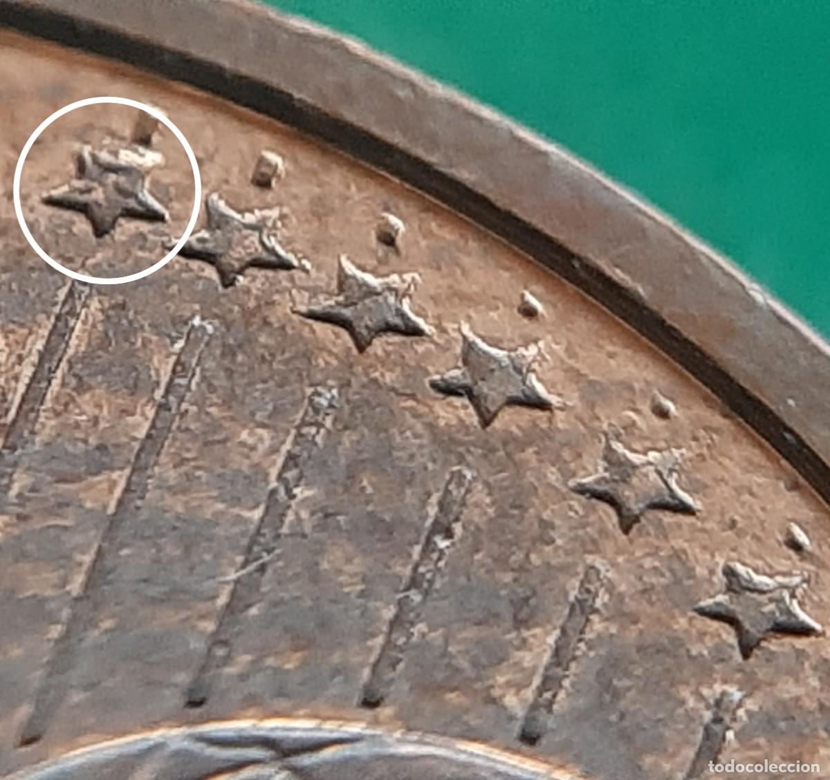 Monedas con errores: (ERROR-ESPA&Ntilde;A)(2016) 5 C&Eacute;NTIMOS CON ERROR. EXCESO DE METAL - Foto 12