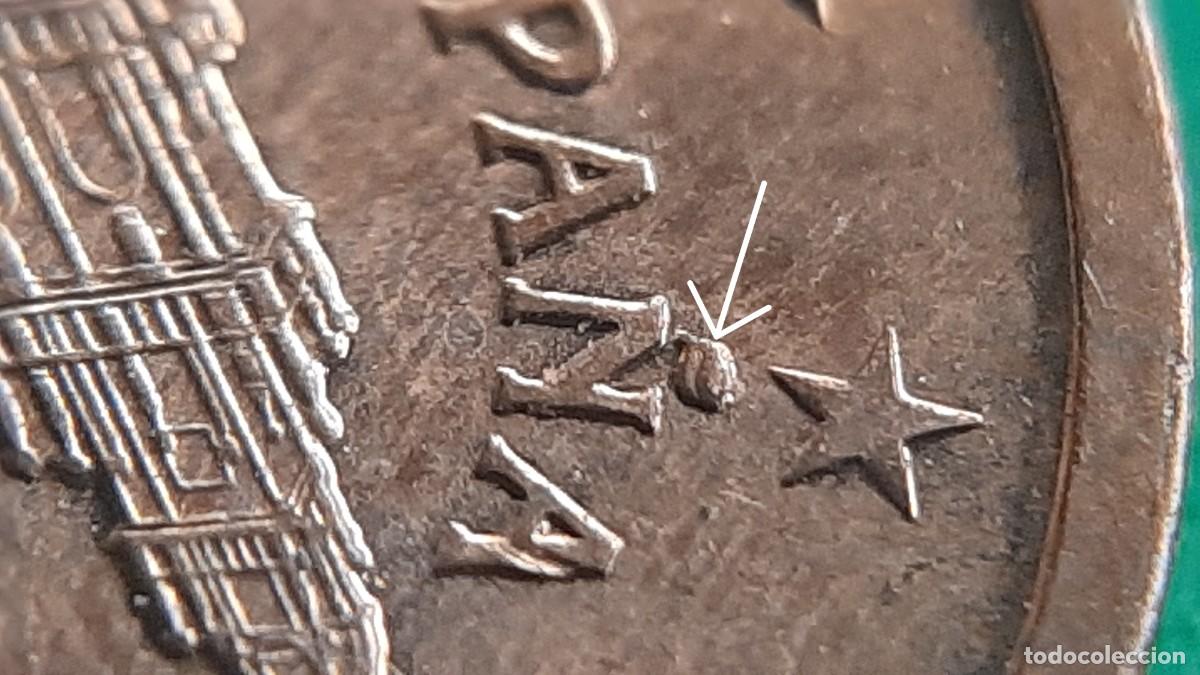 Monedas con errores: (ERROR-ESPA&Ntilde;A)(2023) 2 C&Eacute;NTIMOS CON ERROR. VARIOS EXCESOS DE METAL - Foto 7