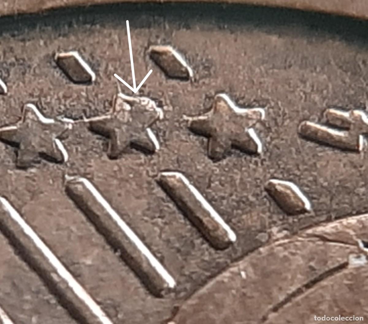 Monedas con errores: (ERROR-ESPA&Ntilde;A)(2023) 2 C&Eacute;NTIMOS CON ERROR. VARIOS EXCESOS DE METAL - Foto 18