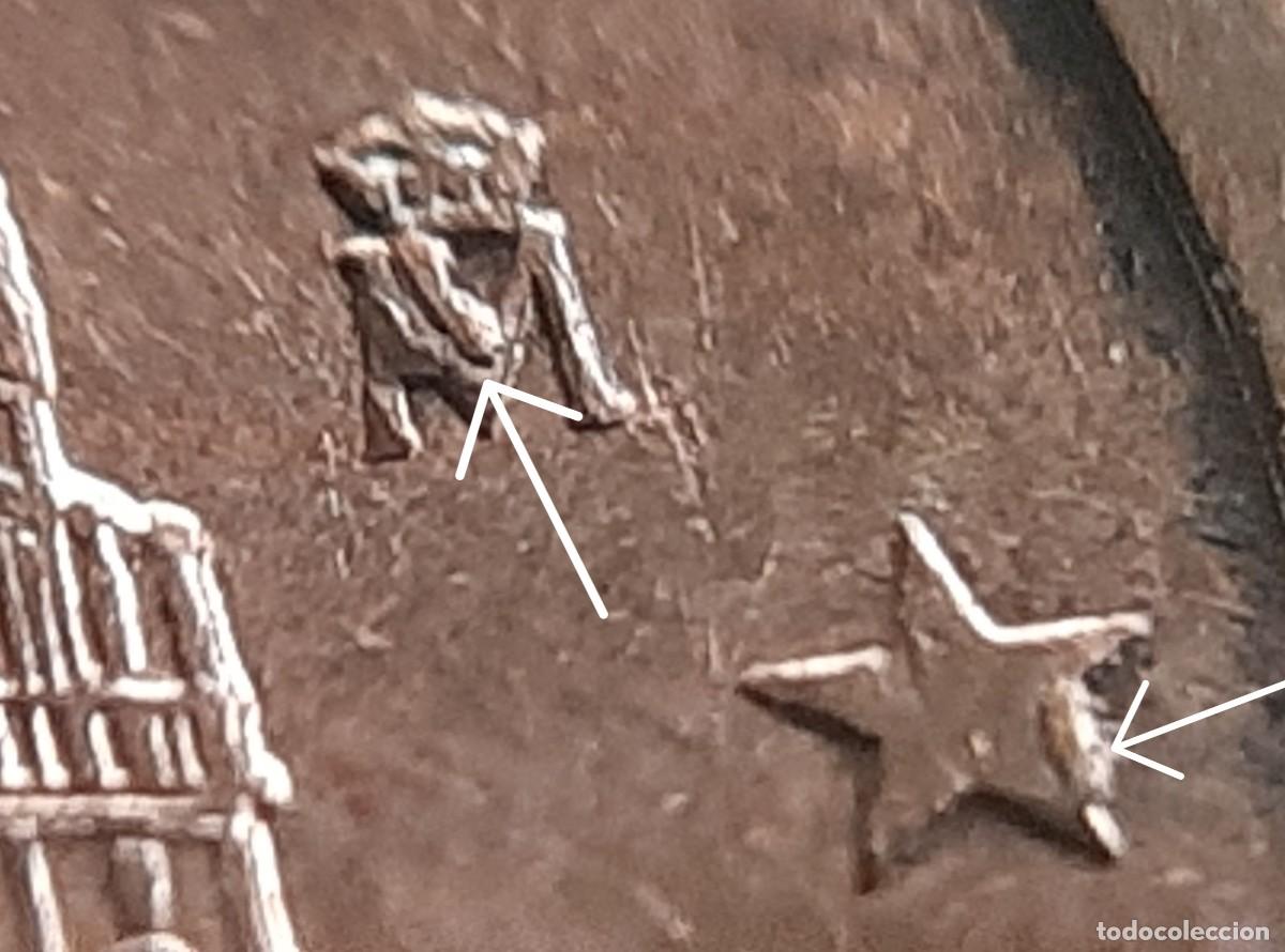 Monedas con errores: (ERROR-ESPA&Ntilde;A)(2023) 2 C&Eacute;NTIMOS CON ERROR. VARIOS EXCESOS DE METAL - Foto 5