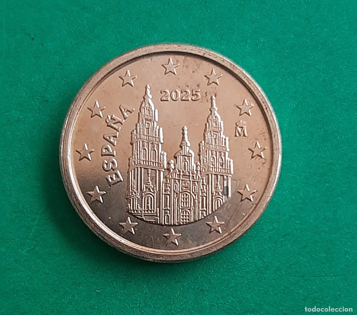 Monedas con errores: (ERROR-ESPA&Ntilde;A)(2025) 1 C&Eacute;NTIMO CON ERROR. EXCESO DE METAL - Foto 5