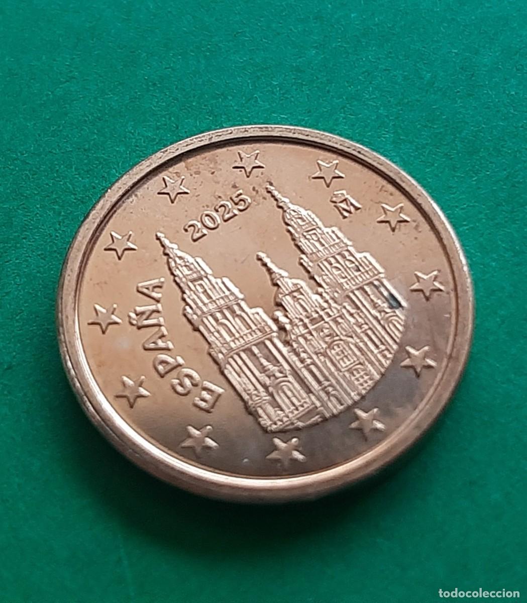 Monedas con errores: (ERROR-ESPA&Ntilde;A)(2025) 1 C&Eacute;NTIMO CON ERROR. EXCESO DE METAL - Foto 6