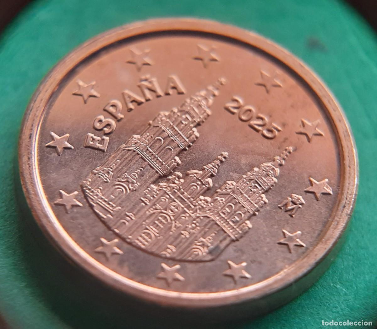 Monedas con errores: (ERROR-ESPA&Ntilde;A)(2025) 1 C&Eacute;NTIMO CON ERROR. EXCESO DE METAL - Foto 11