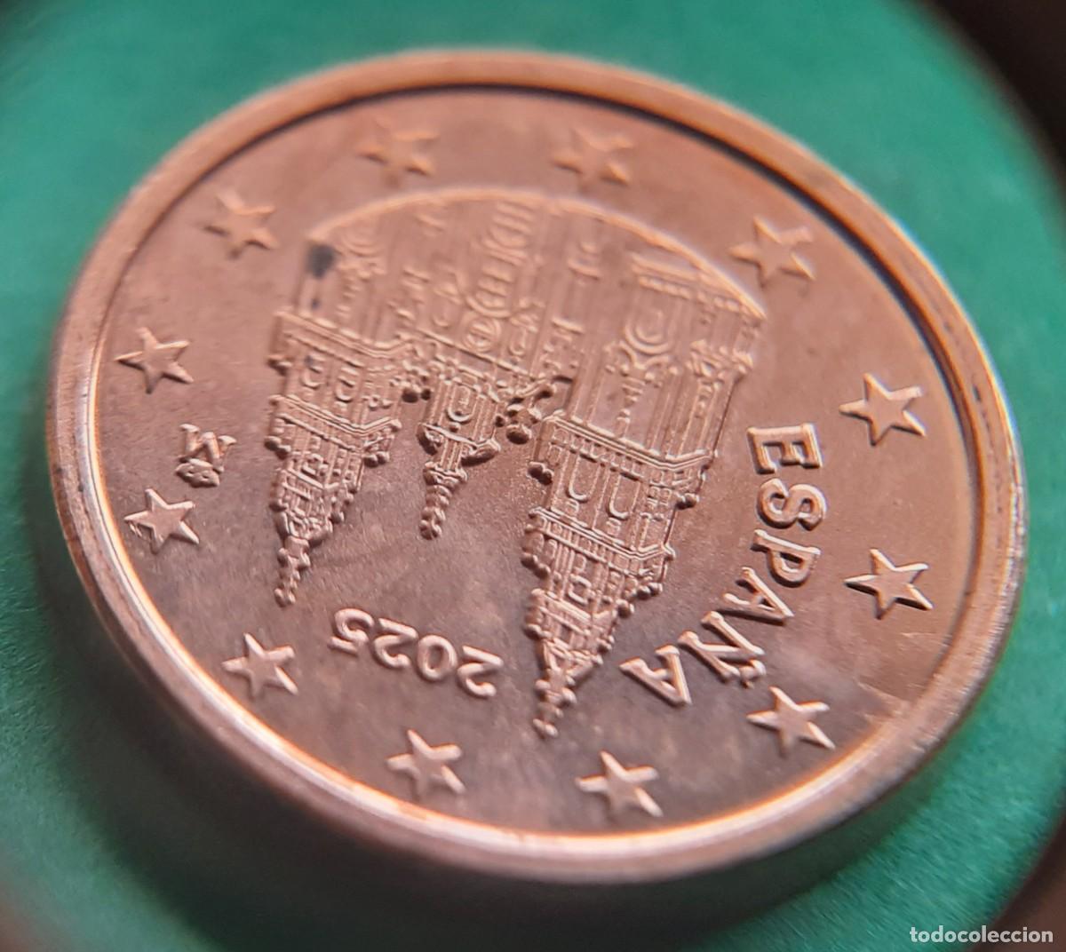 Monedas con errores: (ERROR-ESPA&Ntilde;A)(2025) 1 C&Eacute;NTIMO CON ERROR. EXCESO DE METAL - Foto 13