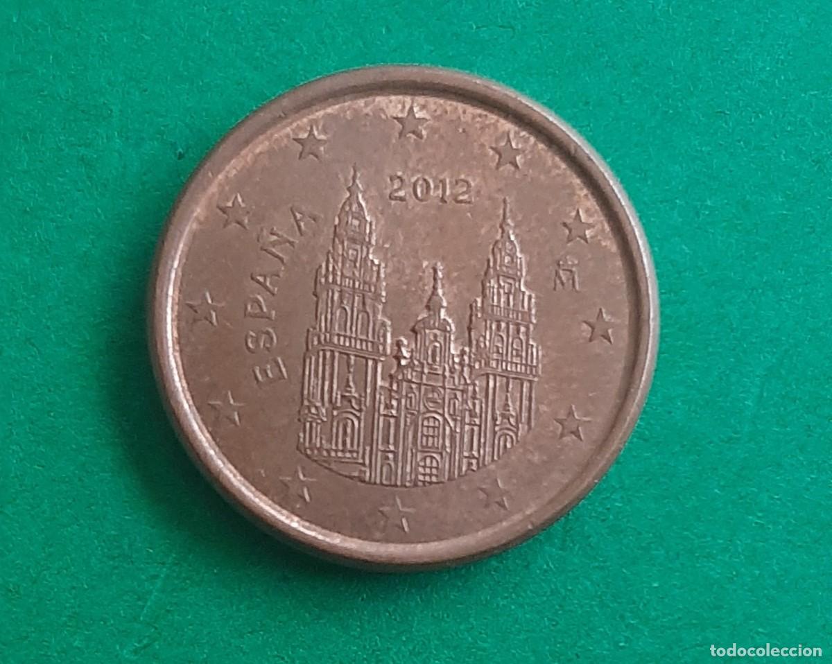 Monedas con errores: (ERROR-ESPA&Ntilde;A)(2012) 1 C&Eacute;NTIMO CON ERROR. EXCESO DE METAL - Foto 7