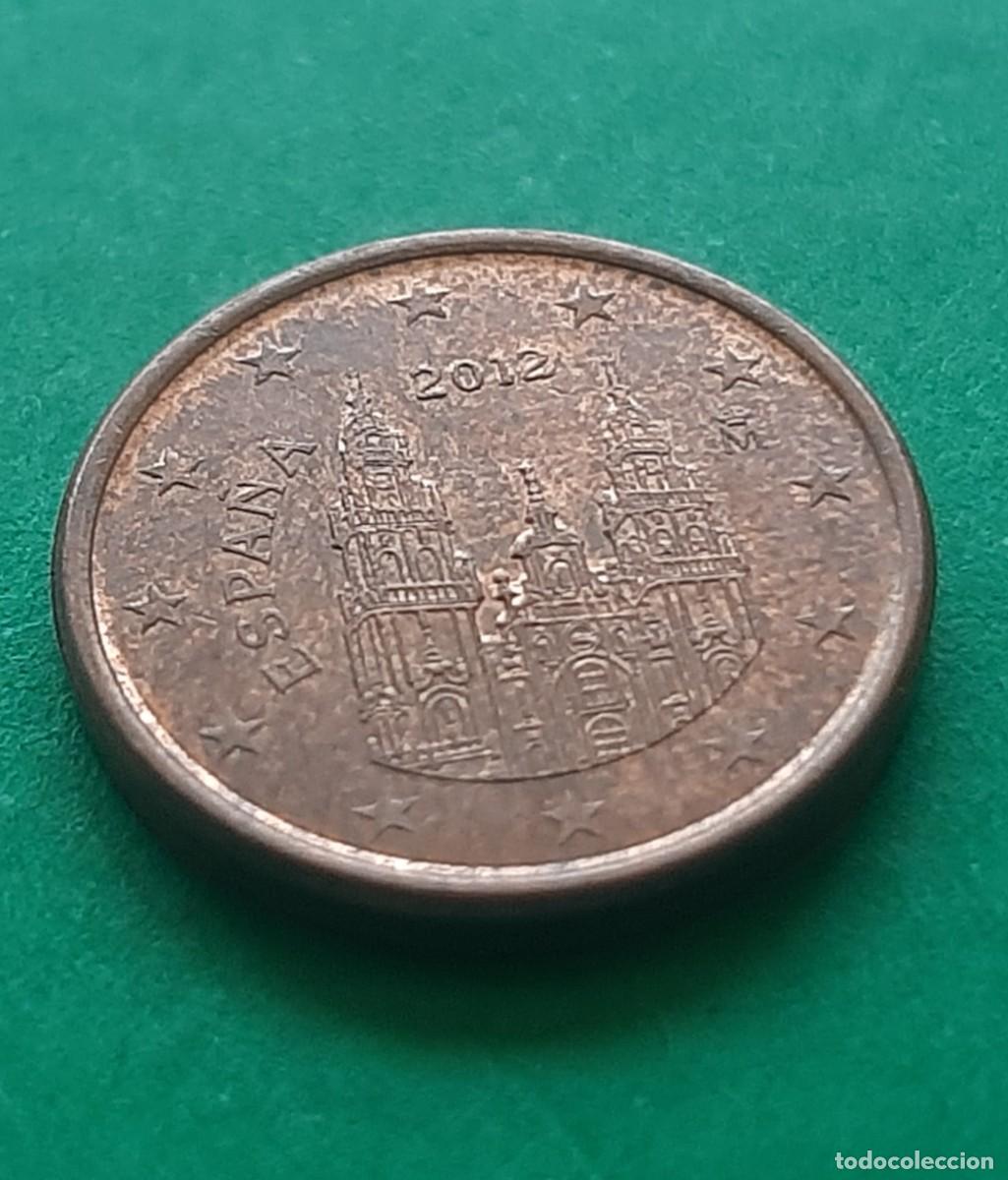 Monedas con errores: (ERROR-ESPA&Ntilde;A)(2012) 1 C&Eacute;NTIMO CON ERROR. EXCESO DE METAL - Foto 8