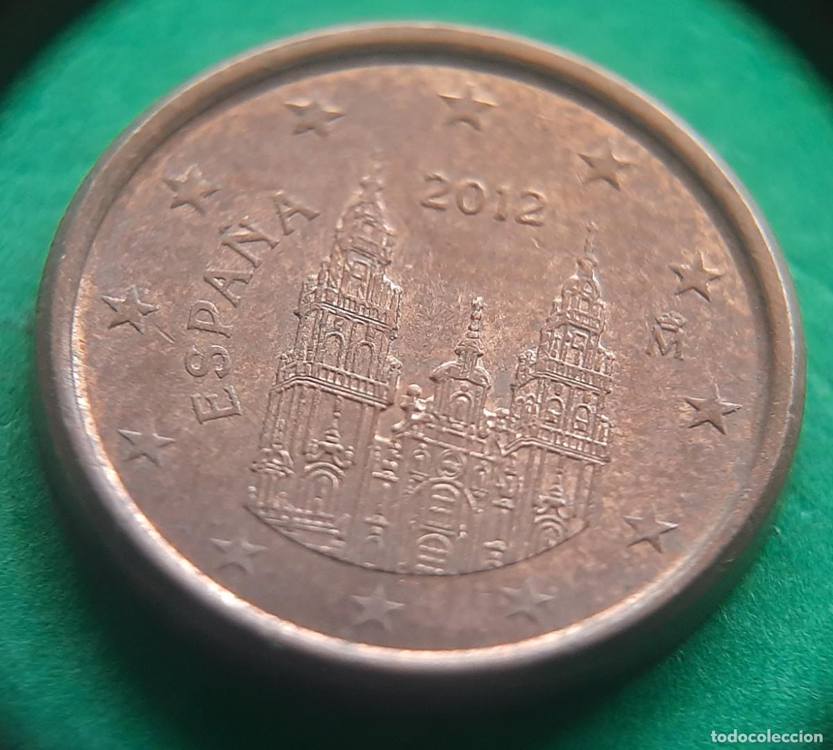 Monedas con errores: (ERROR-ESPA&Ntilde;A)(2012) 1 C&Eacute;NTIMO CON ERROR. EXCESO DE METAL - Foto 11