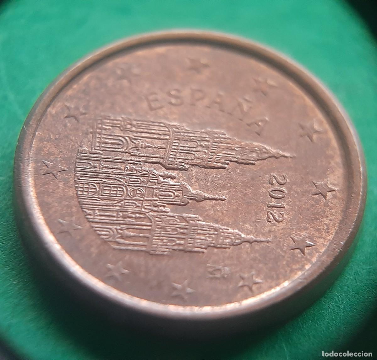 Monedas con errores: (ERROR-ESPA&Ntilde;A)(2012) 1 C&Eacute;NTIMO CON ERROR. EXCESO DE METAL - Foto 13