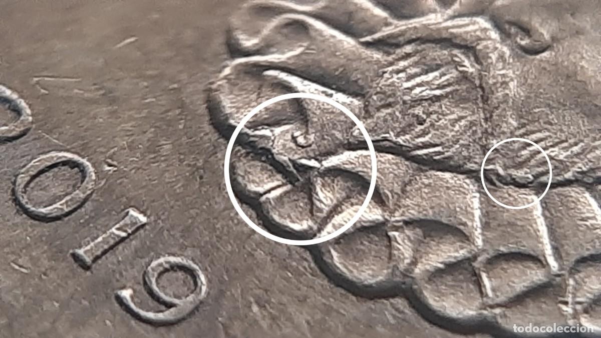 Monedas con errores: (ERROR-ESPA&Ntilde;A)(2019) 20 C&Eacute;NTIMOS CON ERROR. EXCESOS DE METAL EN CERVANTES - Foto 11