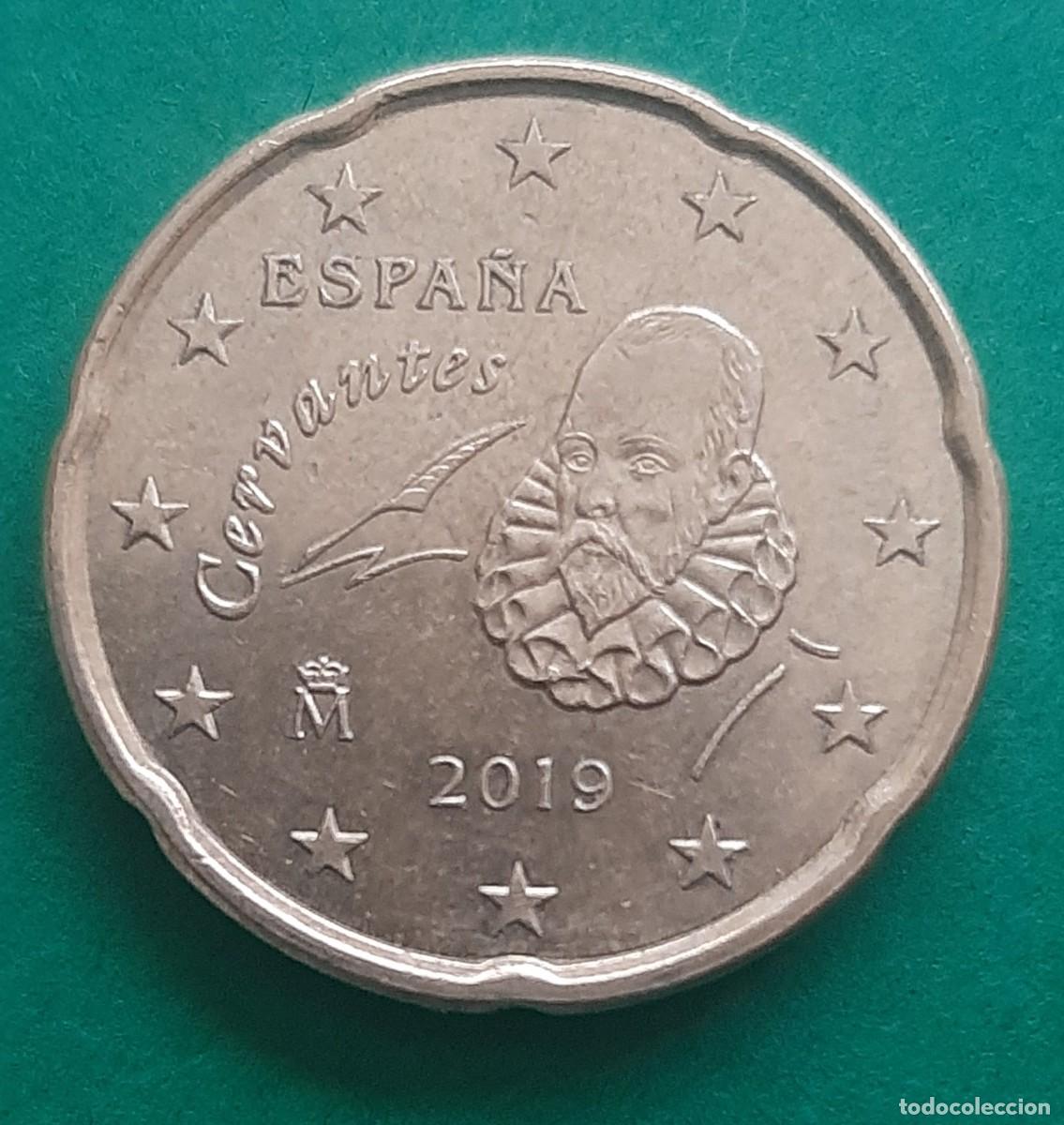 Monedas con errores: (ERROR-ESPA&Ntilde;A)(2019) 20 C&Eacute;NTIMOS CON ERROR. EXCESOS DE METAL EN CERVANTES - Foto 13