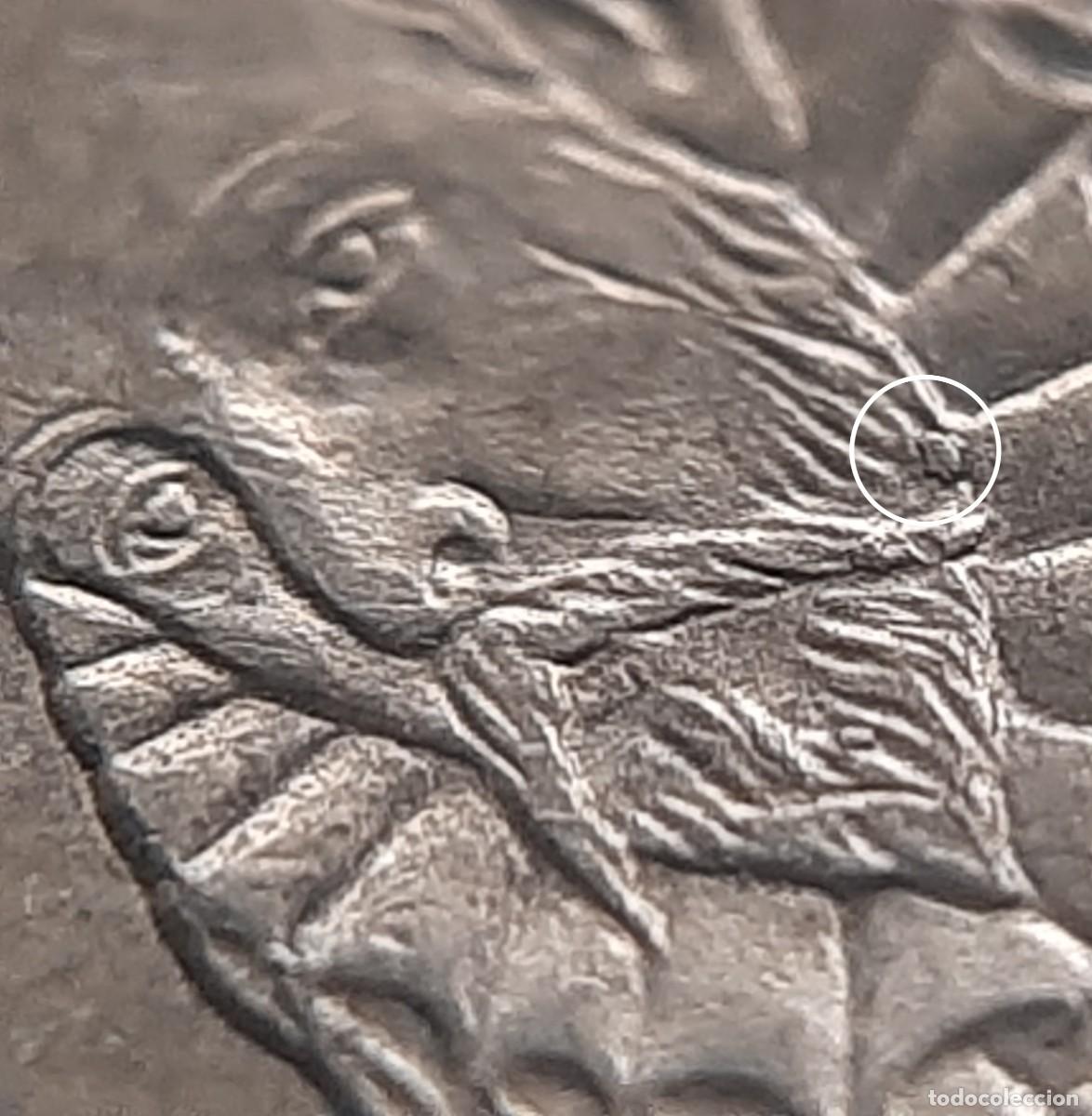 Monedas con errores: (ERROR-ESPA&Ntilde;A)(2019) 20 C&Eacute;NTIMOS CON ERROR. EXCESOS DE METAL EN CERVANTES - Foto 22