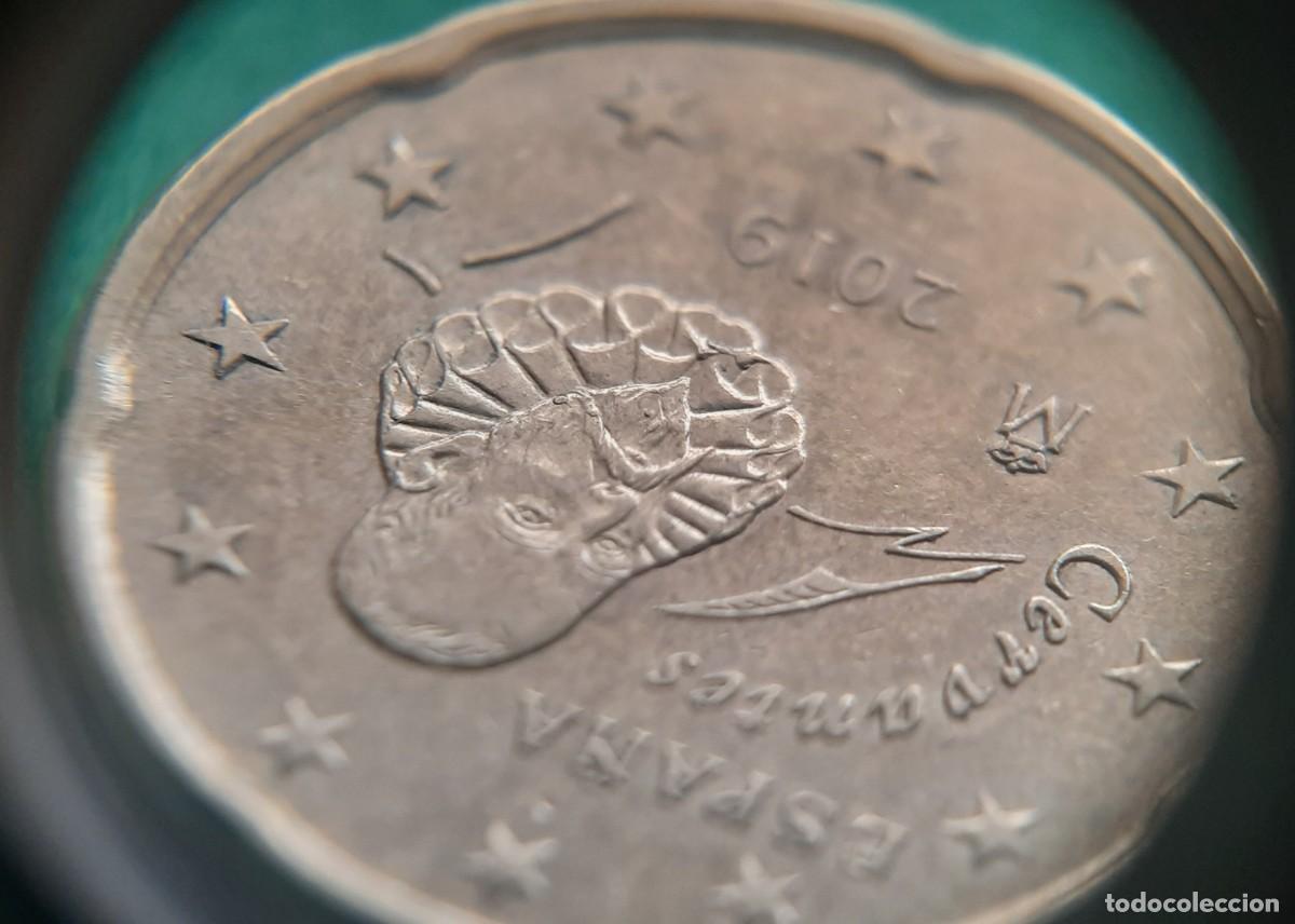 Monedas con errores: (ERROR-ESPA&Ntilde;A)(2019) 20 C&Eacute;NTIMOS CON ERROR. EXCESOS DE METAL EN CERVANTES - Foto 24