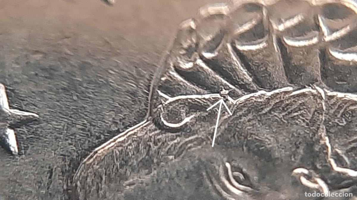 Monedas con errores: (ERROR-ESPA&Ntilde;A)(2024) 20 C&Eacute;NTIMOS CON ERROR. EXCESO DE METAL EN OREJA DE CERVANTES - Foto 6