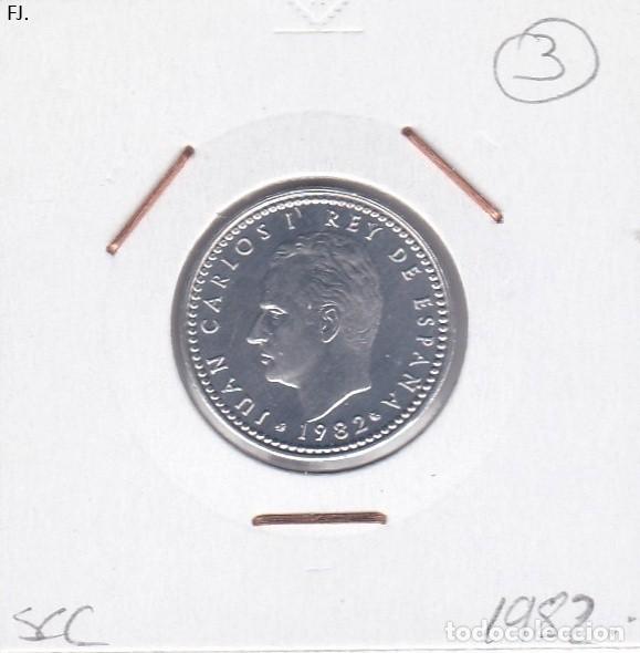 Monedas con errores: Moneda 1 Pta 1982 J Carlos, Error, Acu&ntilde;acion Floja Plus, Rev S/C. - Foto 1
