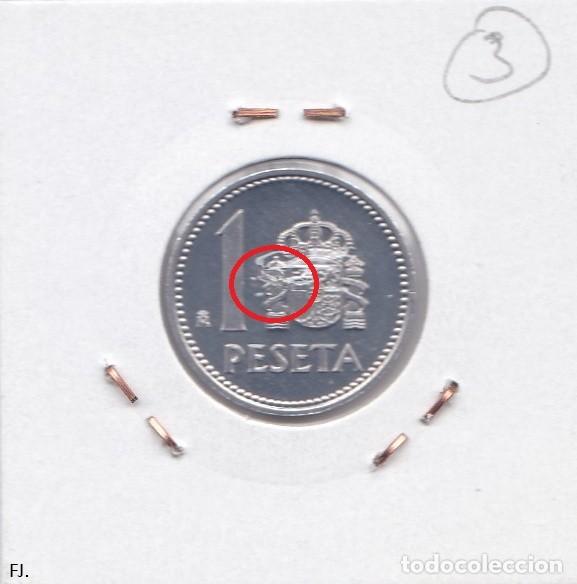 Monedas con errores: Moneda 1 Pta 1982 J Carlos, Error, Acu&ntilde;acion Floja Plus, Rev S/C. - Foto 2