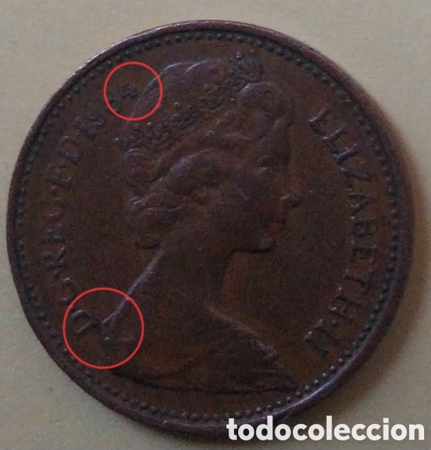 Monedas con errores: One Penny 1984, error - Foto 4