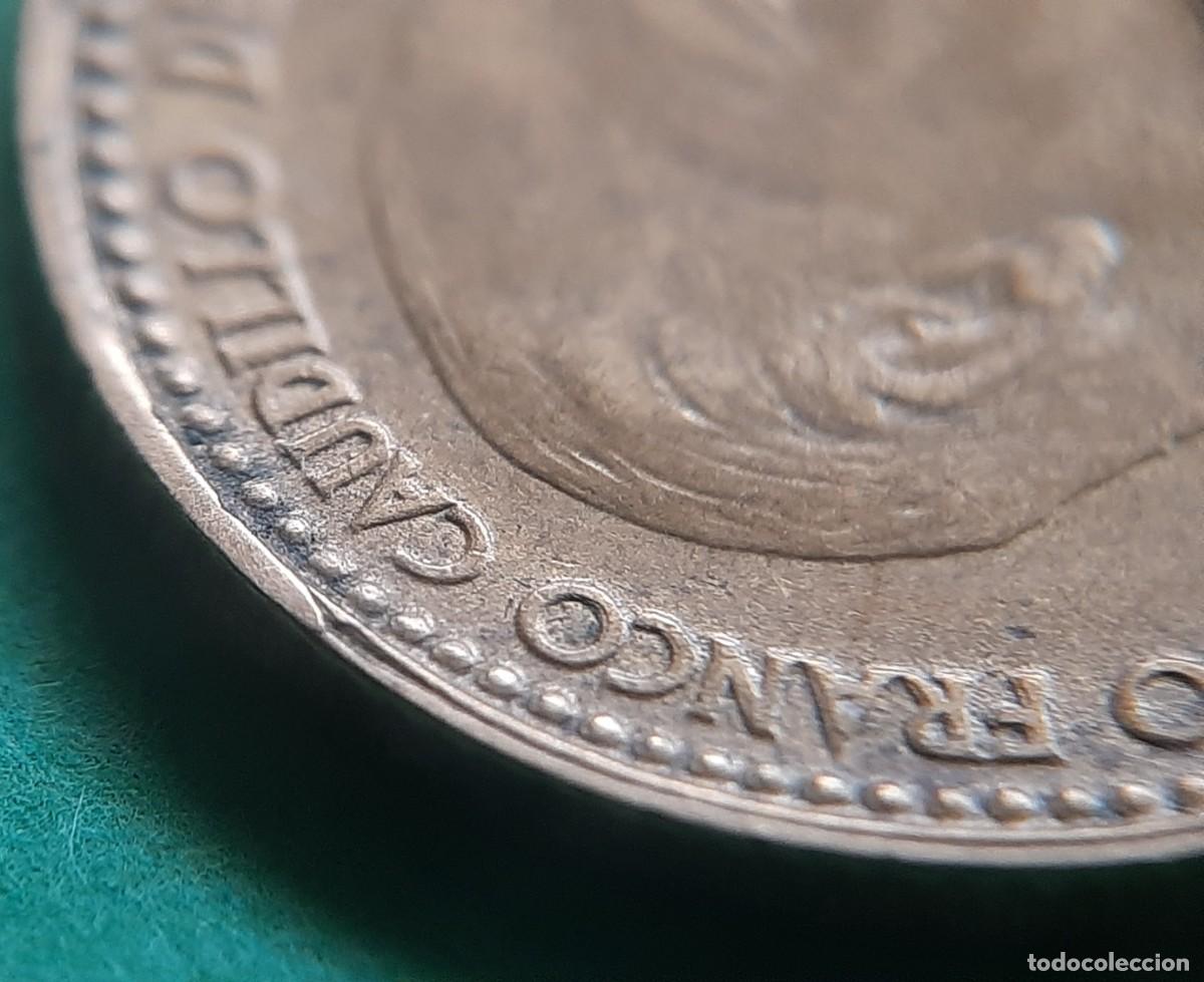 Monedas con errores: (ERROR-ESPA&Ntilde;A)(1963*65) 1 PESETA CON ERROR. CANTO IRREGULAR - Foto 5