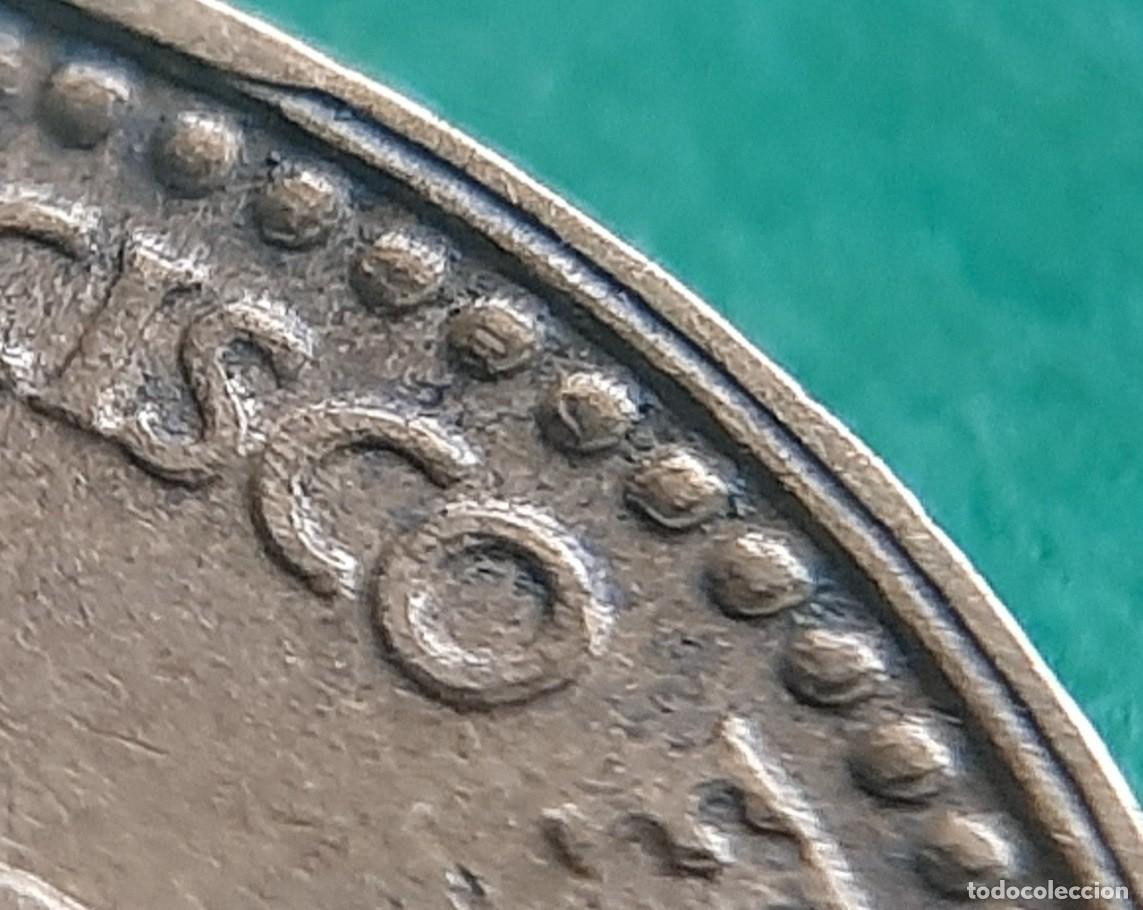 Monedas con errores: (ERROR-ESPA&Ntilde;A)(1963*65) 1 PESETA CON ERROR. CANTO IRREGULAR - Foto 10