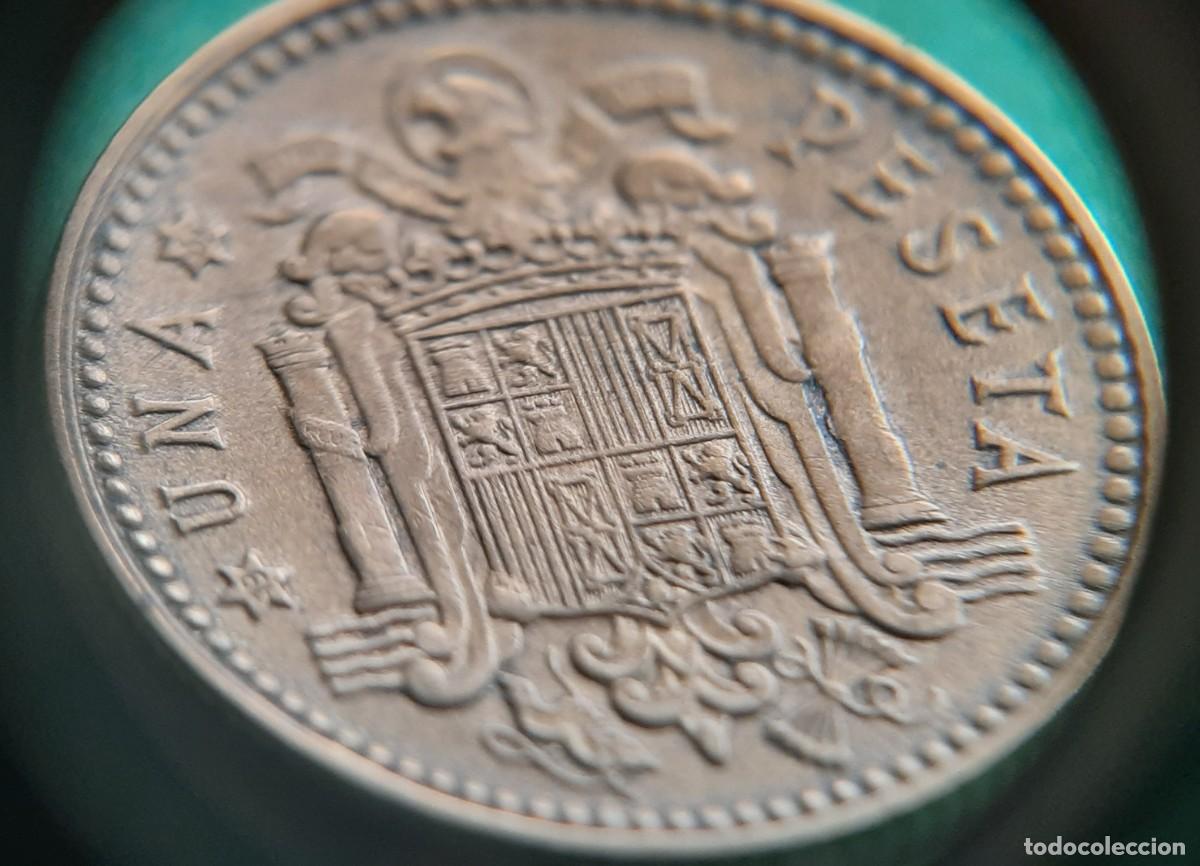 Monedas con errores: (ERROR-ESPA&Ntilde;A)(1963*65) 1 PESETA CON ERROR. CANTO IRREGULAR - Foto 22