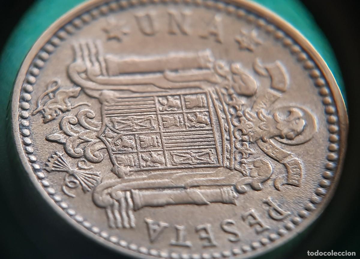 Monedas con errores: (ERROR-ESPA&Ntilde;A)(1963*65) 1 PESETA CON ERROR. CANTO IRREGULAR - Foto 23