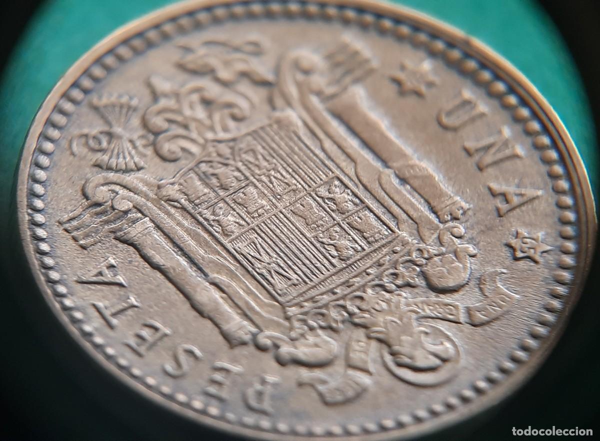 Monedas con errores: (ERROR-ESPA&Ntilde;A)(1963*65) 1 PESETA CON ERROR. CANTO IRREGULAR - Foto 25