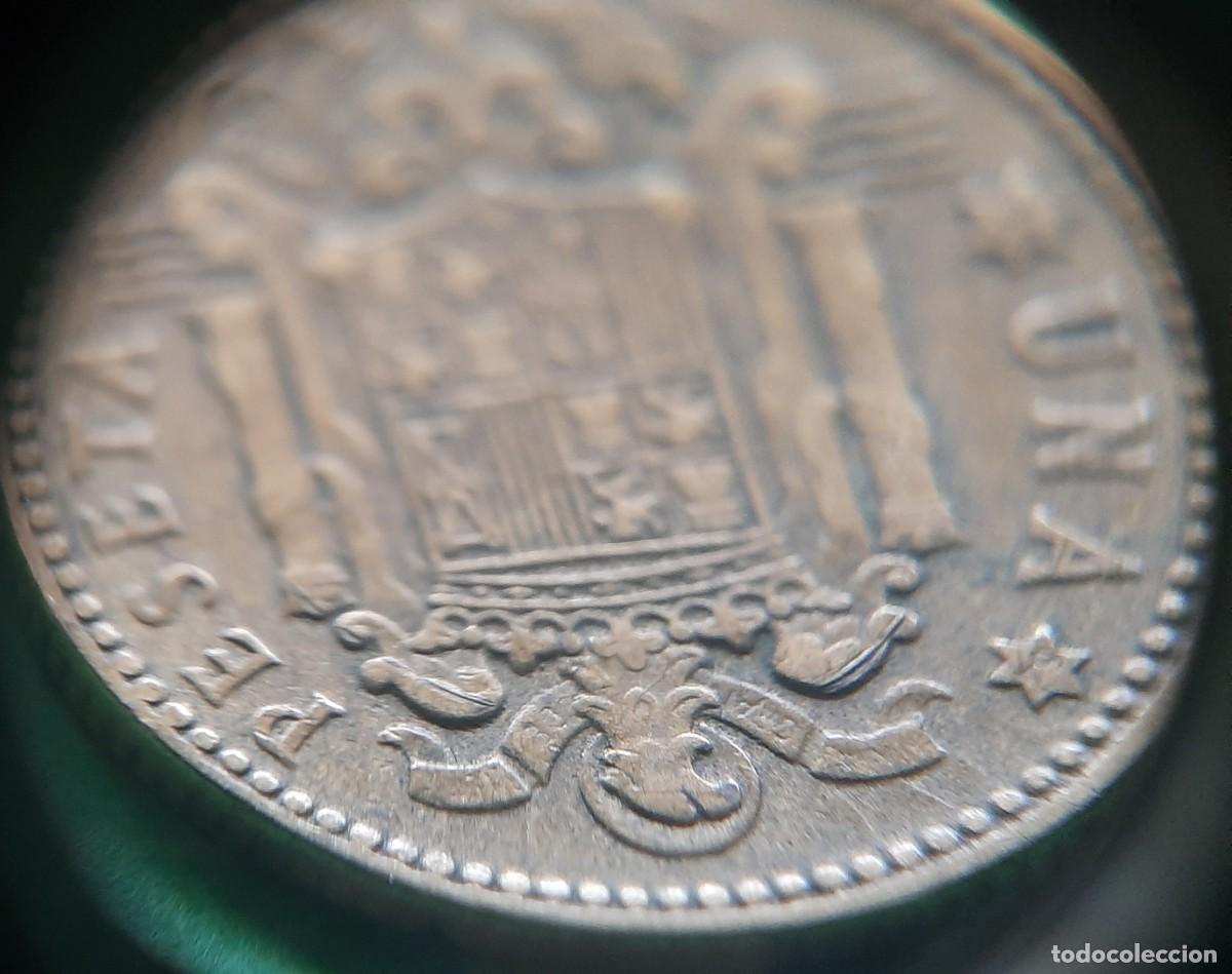 Monedas con errores: (ERROR-ESPA&Ntilde;A)(1963*64) 1 PESETA CON ERROR. REPINTE - Foto 14