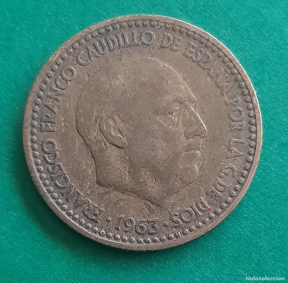 Monedas con errores: (ERROR-ESPA&Ntilde;A)(1963*65) 1 PESETA CON VARIOS ERRORES. - Foto 18