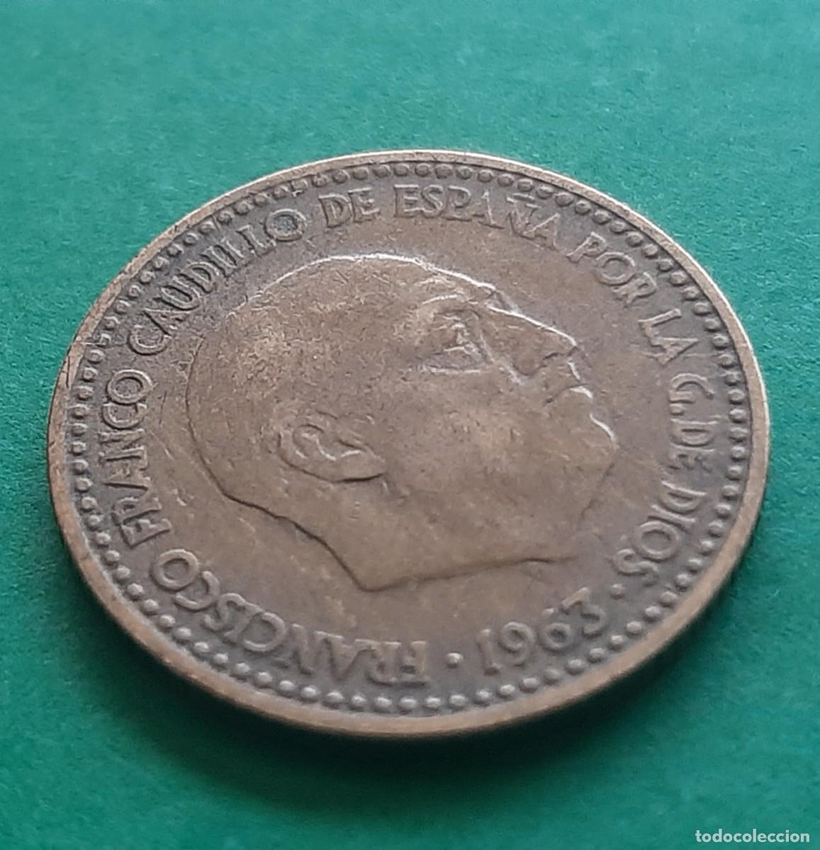 Monedas con errores: (ERROR-ESPA&Ntilde;A)(1963*65) 1 PESETA CON VARIOS ERRORES. - Foto 20
