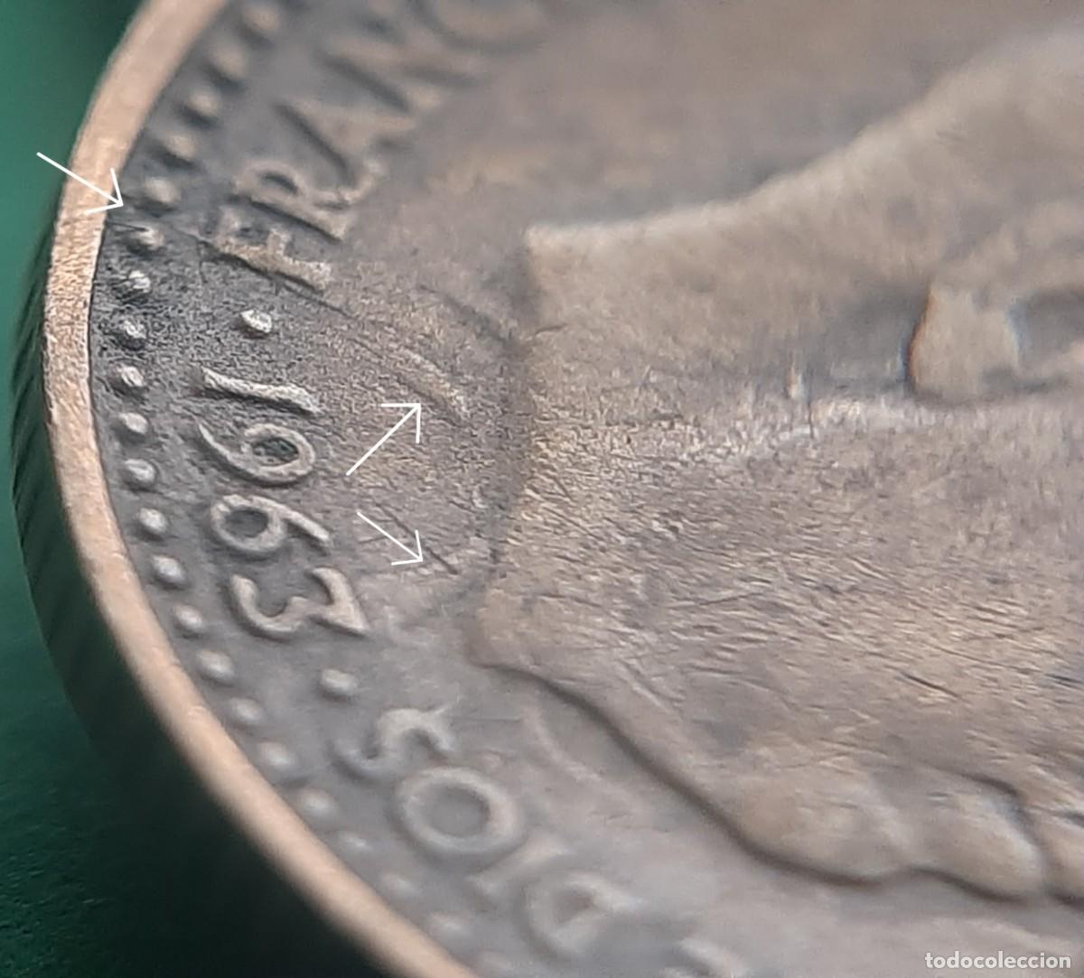 Monedas con errores: (ERROR-ESPA&Ntilde;A)(1963*65) 1 PESETA CON VARIOS ERRORES. - Foto 26