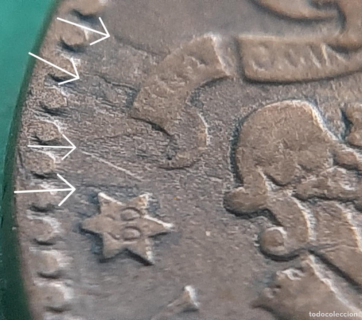 Monedas con errores: (ERROR-ESPA&Ntilde;A)(1963*66) 1 PESETA CON ERROR. REPINTE EN REVERSO - Foto 5
