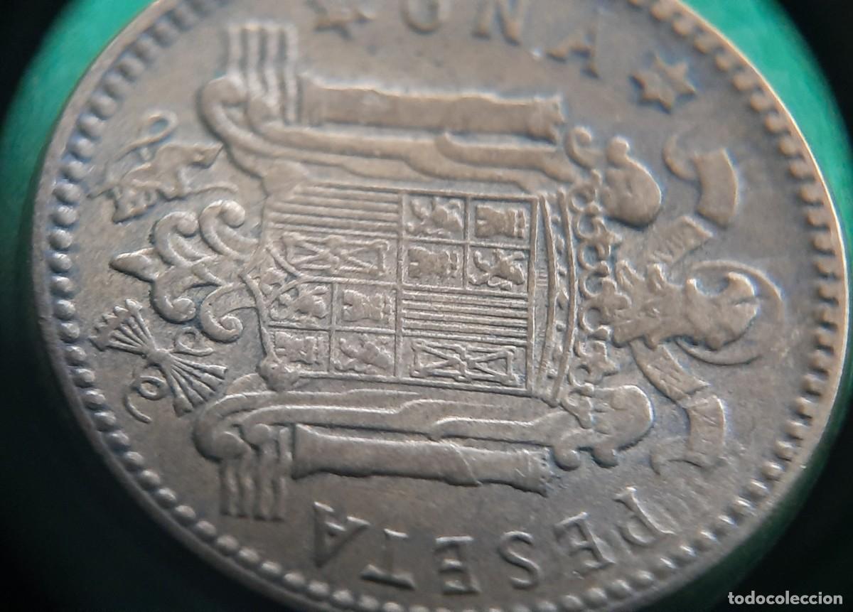 Monedas con errores: (ERROR-ESPA&Ntilde;A)(1963*66) 1 PESETA CON ERROR. REPINTE EN REVERSO - Foto 28