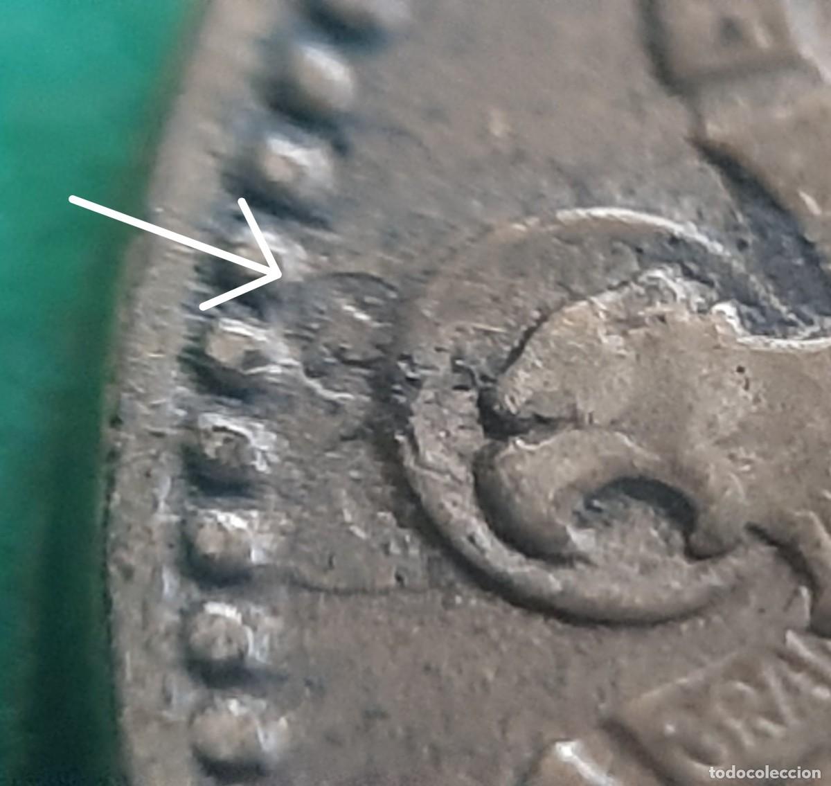 Monedas con errores: (ERROR-ESPA&Ntilde;A)(1963*66) 1 PESETA CON ERROR. REPINTE EN REVERSO Y ANVERSO - Foto 2