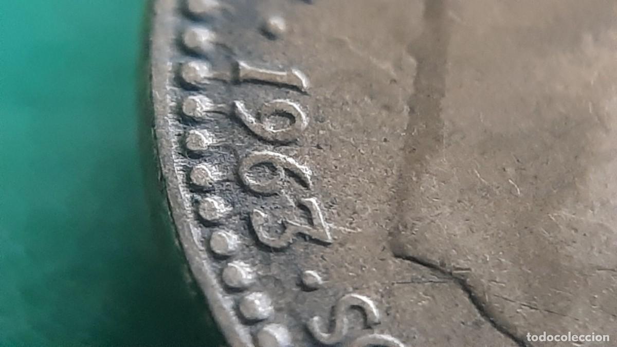 Monedas con errores: (ERROR-ESPA&Ntilde;A)(1963*66) 1 PESETA CON ERROR. REPINTE EN REVERSO Y ANVERSO - Foto 7