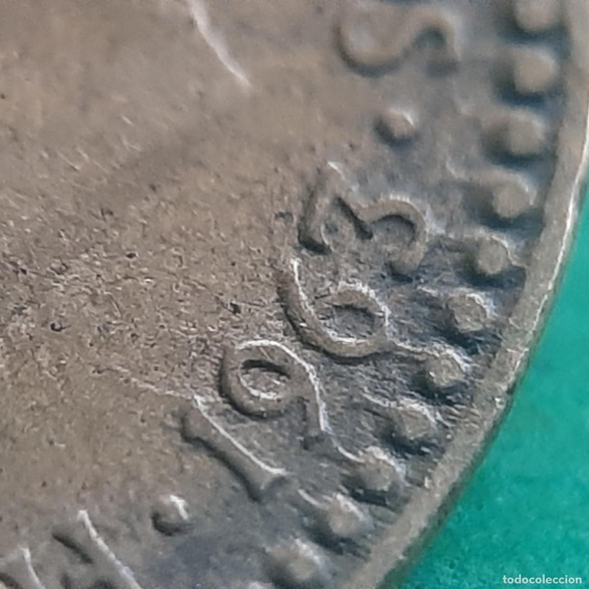 Monedas con errores: (ERROR-ESPA&Ntilde;A)(1963*66) 1 PESETA CON ERROR. REPINTE EN REVERSO Y ANVERSO - Foto 16