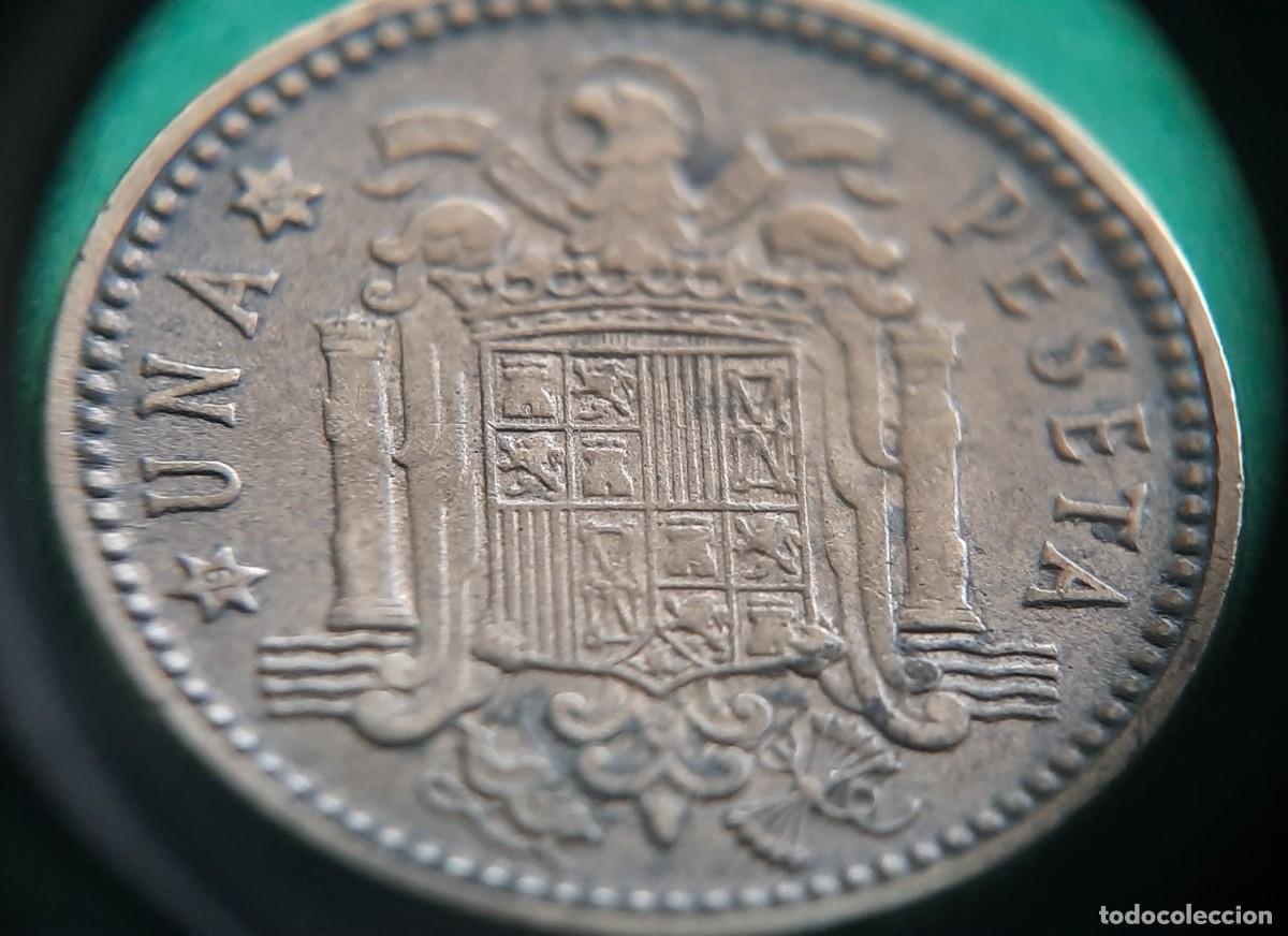 Monedas con errores: (ERROR-ESPA&Ntilde;A)(1963*66) 1 PESETA CON ERROR. REPINTE EN REVERSO Y ANVERSO - Foto 20