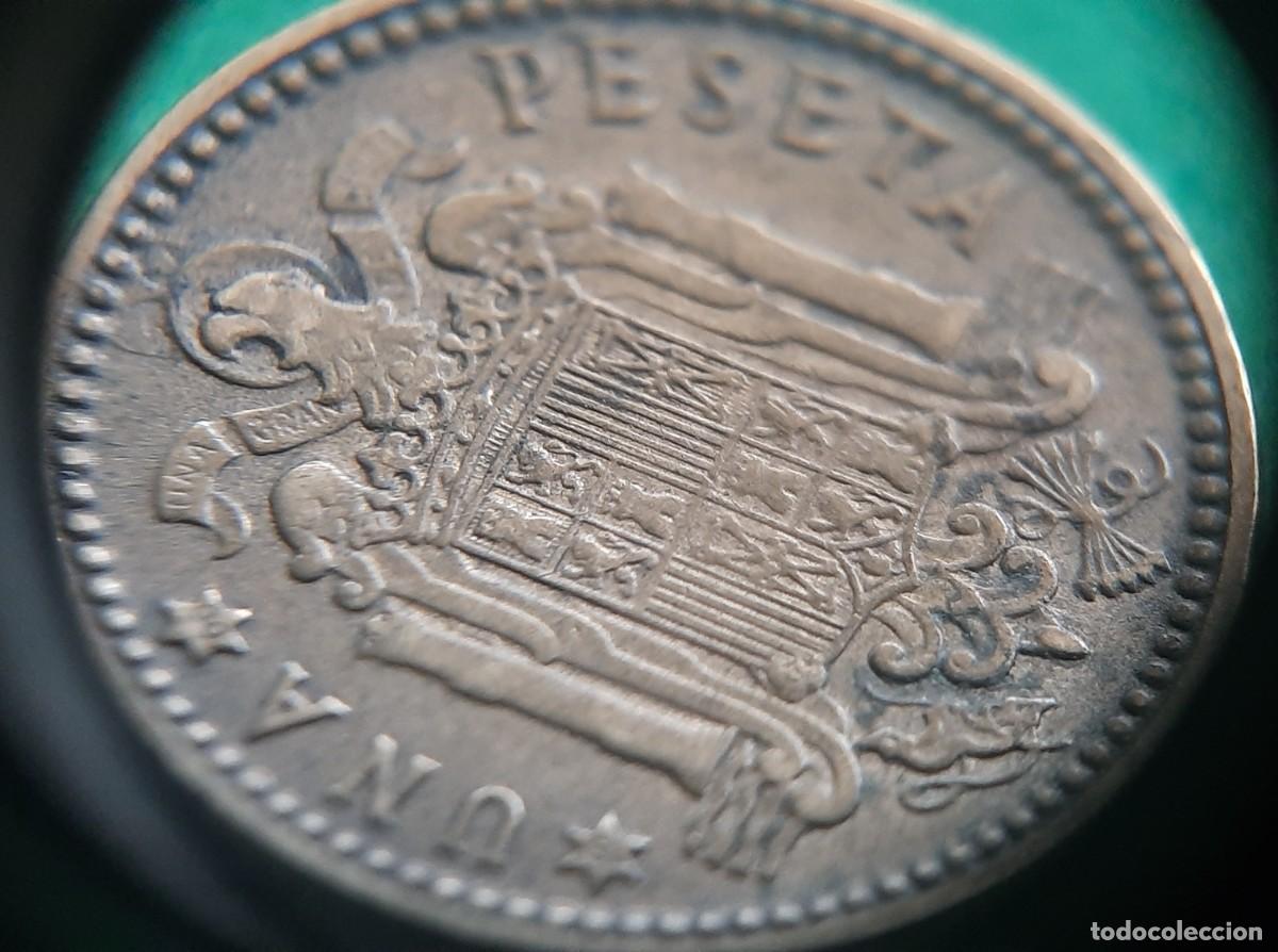 Monedas con errores: (ERROR-ESPA&Ntilde;A)(1963*66) 1 PESETA CON ERROR. REPINTE EN REVERSO Y ANVERSO - Foto 21