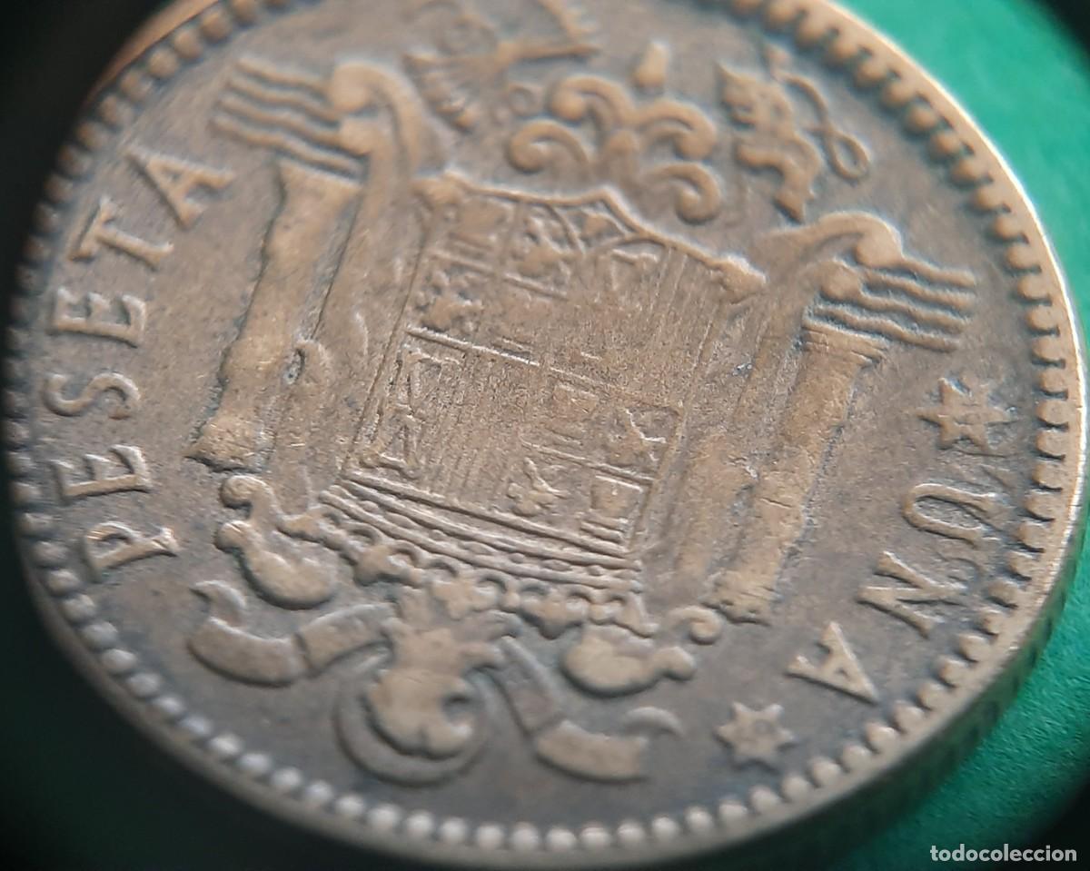 Monedas con errores: (ERROR-ESPA&Ntilde;A)(1963*65) 1 PESETA CON ERROR. REPINTE EN REVERSO - Foto 18
